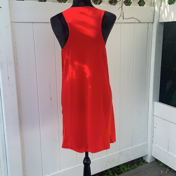 ⭐️ Bogo ⭐️ 🍓 THML coral red sz XS mini stretch dress - Picture 7 of 11